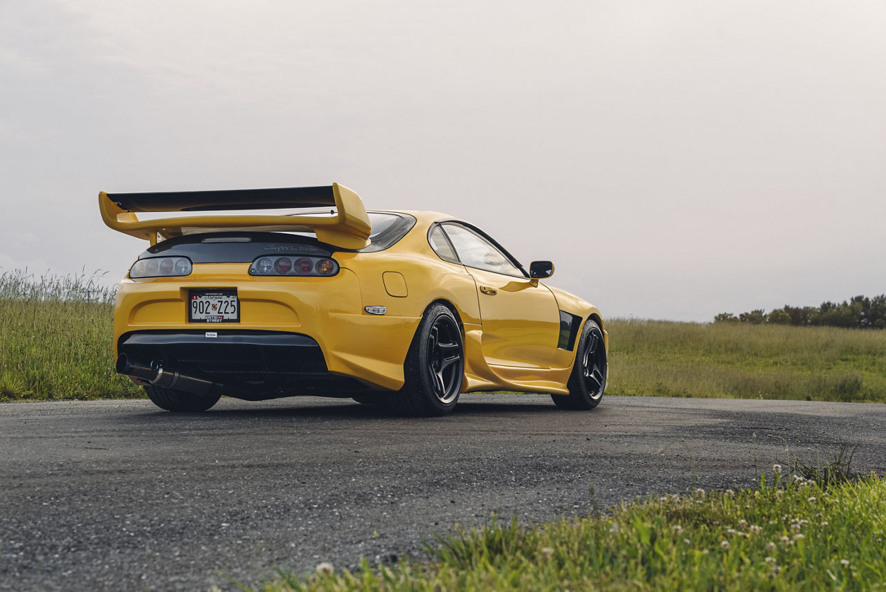1994 Toyota Supra - Motegi MR161 KOJIN - Black | Motegi Wheels